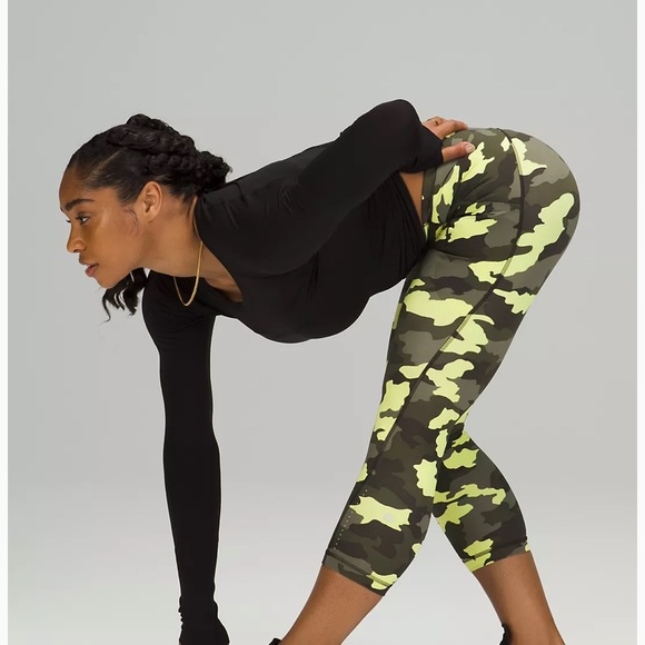 lululemon athletica Pants - Lululemon swift speed hr crop 21”